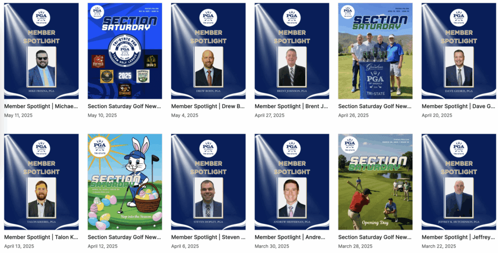tri-state pga news