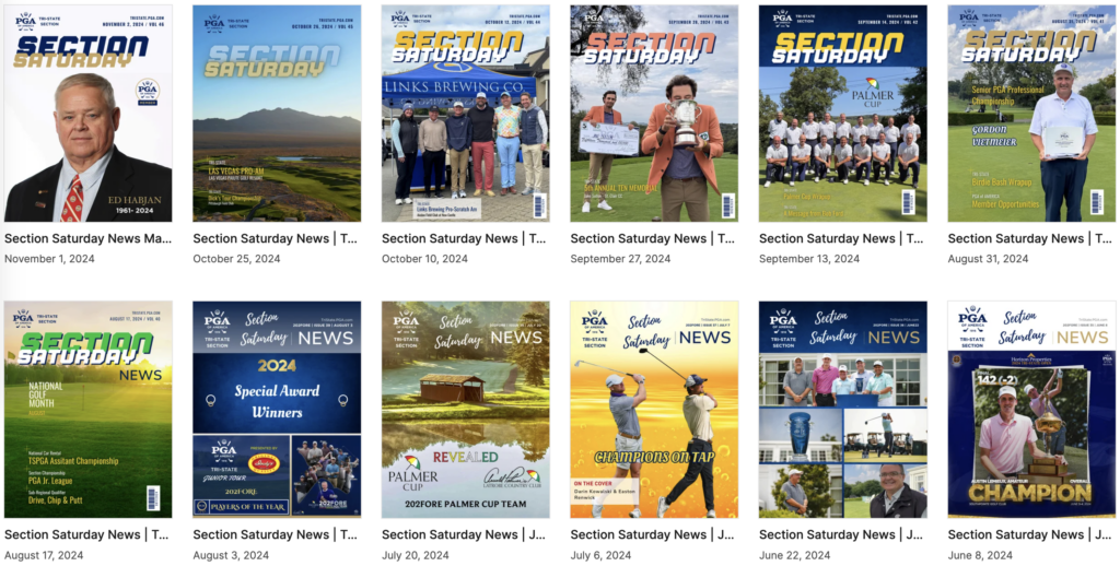 Golf News Magazine Covers Tri State PGA