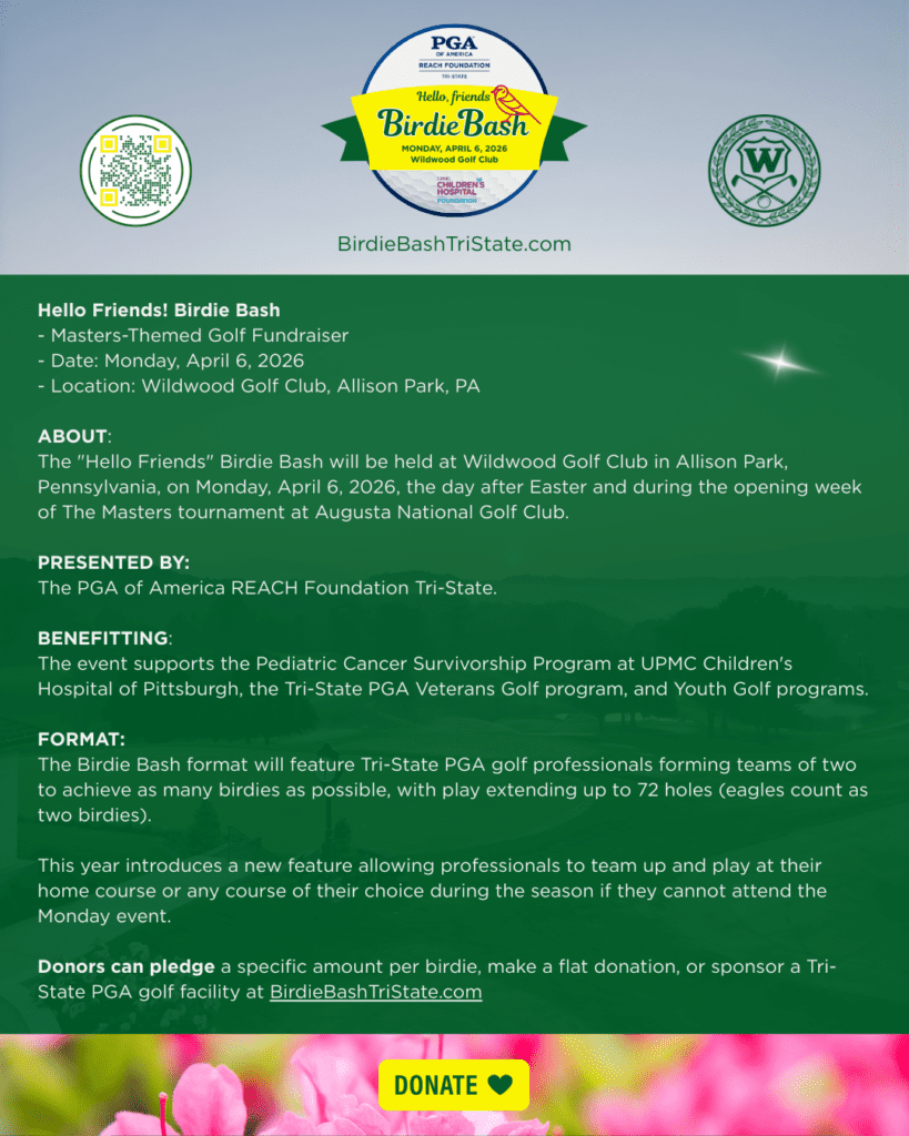 tspga birdie bash one sheet