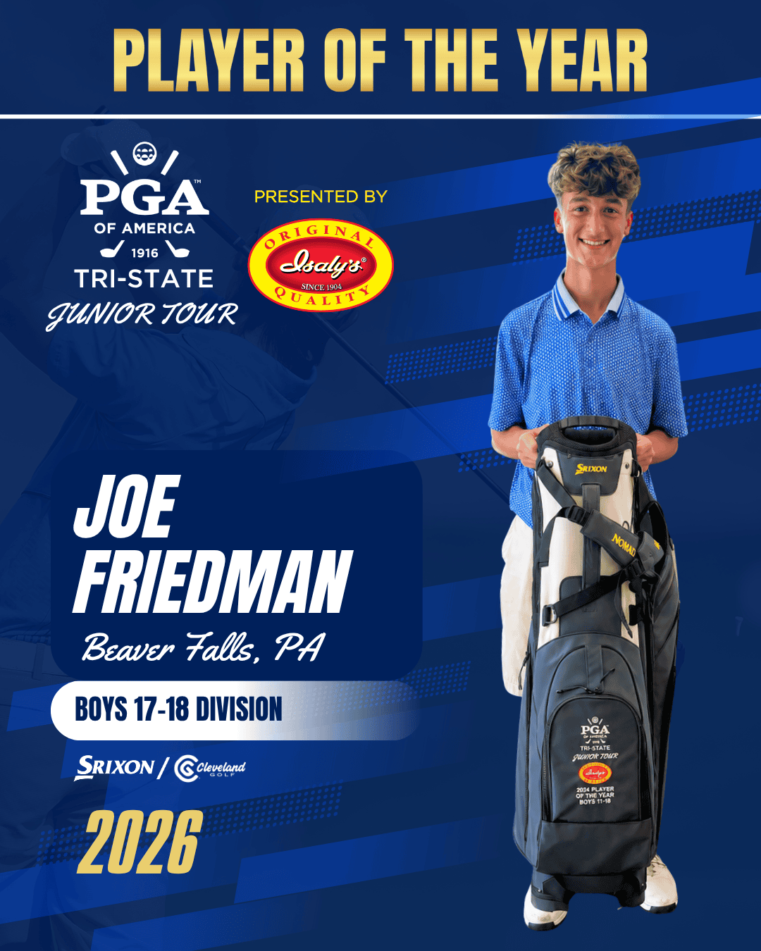 Joe Friedman-TSPGA Jr Golf POY