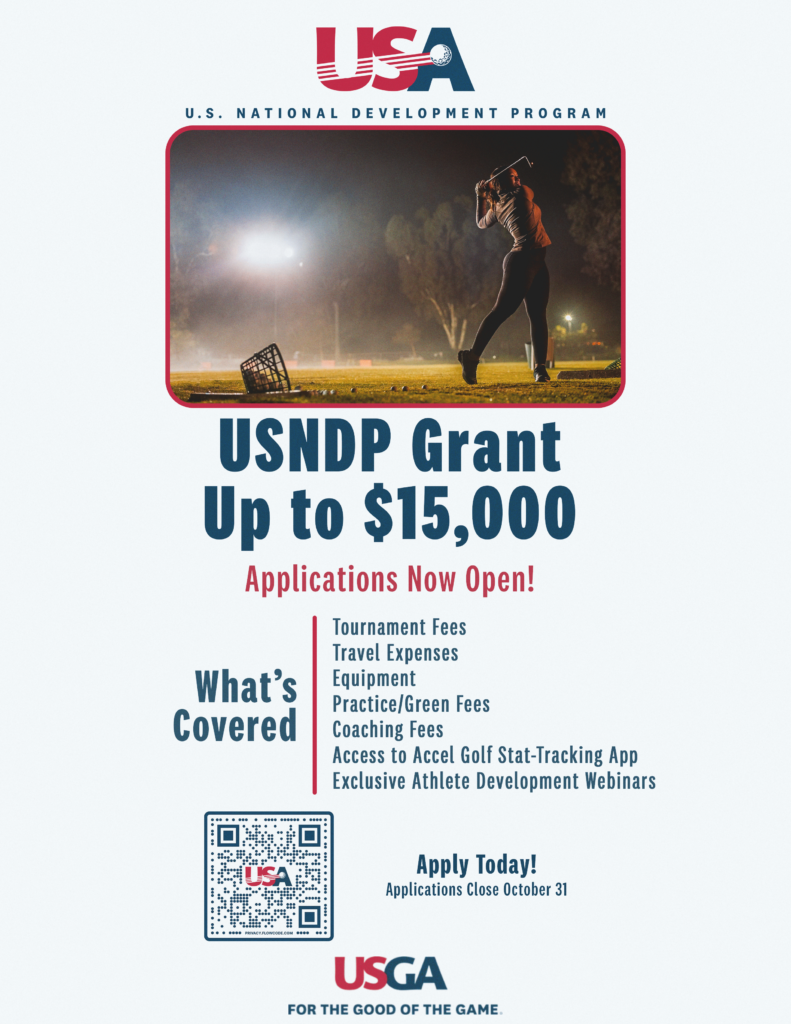 USNDP Grant Application Golfer